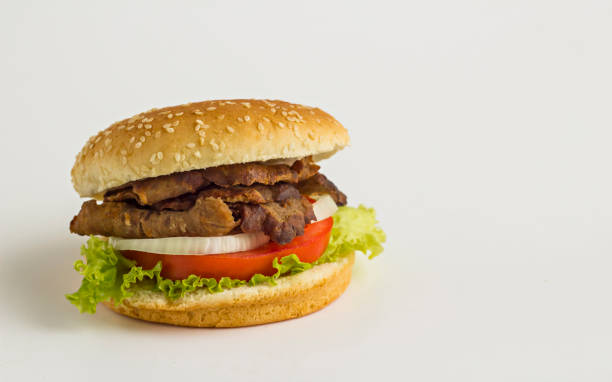istock Traditional Turkish Doner Kebab Burger 2160499170