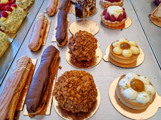 istock Fresh and colorful bakery desserts 2160500951