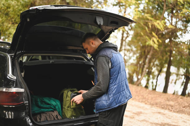 istock Young man ready for a hiking field trip. 2160501100