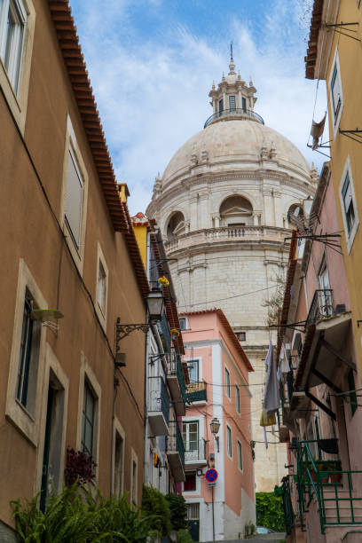 Colorful buildings abound in Portugal's capitol city of Lisbon