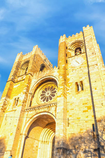 istock External of Santa Maria a Lisbon (Lisbon Cathedral). Lisbon. 2160514937