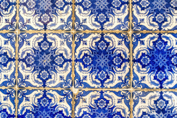 istock The tile art at Lisbon streets. 2160514971