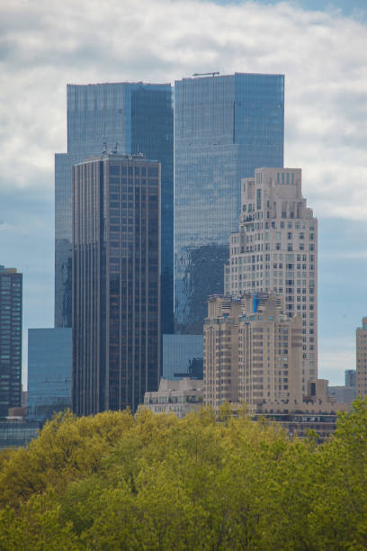 istock Central Park and Time Warner Building skyscraper New York City 2160515780