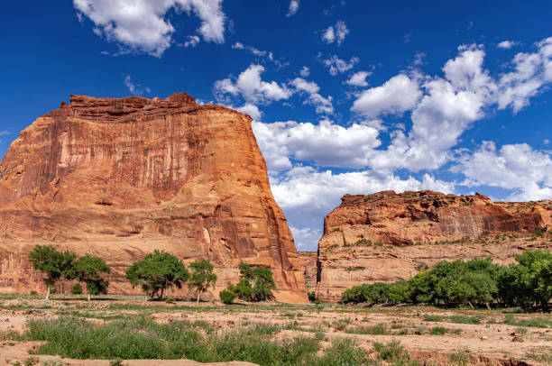 istock Majestic Red Rock Cliffs at Canyon de Chelly National Monument 2160517102