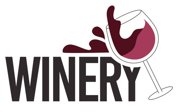 stockillustraties, clipart, cartoons en iconen met winery alcohol bar or testing alcoholic beverage - gieten