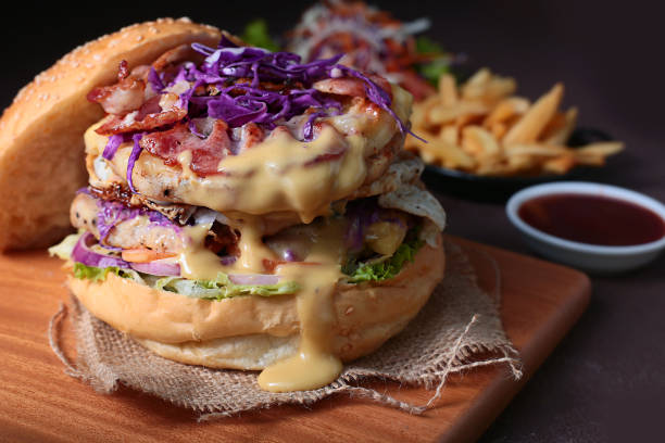 istock Chicken burgers 2160520978