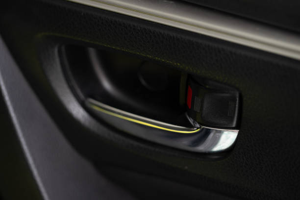 istock Close up open car door 2160530519