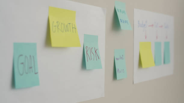 istock Focus on Business Strategy with Goal and Risk Management. 2160531785