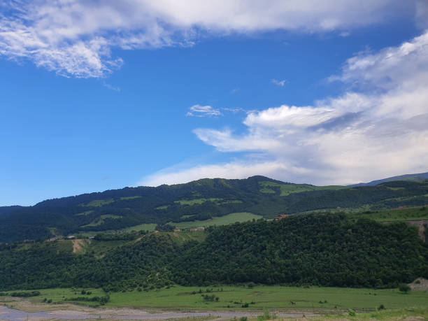 Baku, Azerbaijan - June 17, 2024: Summer view of Shahdag Mountain Resort, Azerbaijan