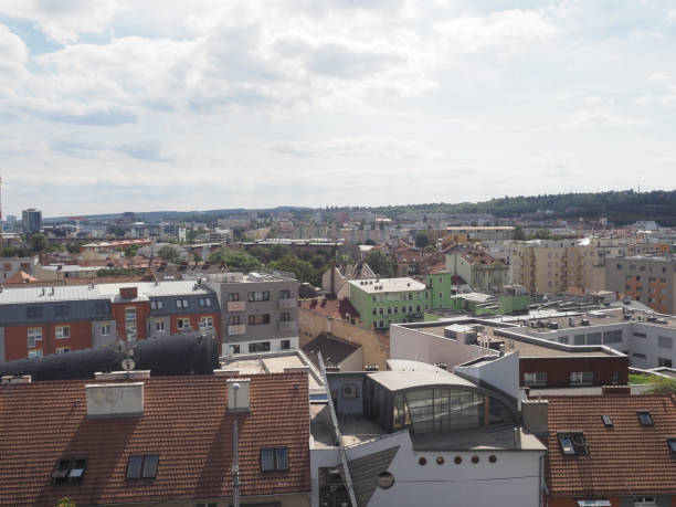 istock Aerial view of Brno 2160536619
