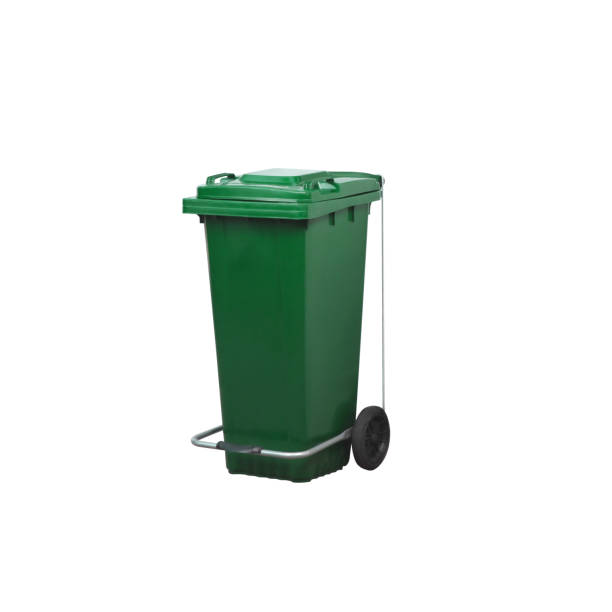 istock High-Quality Green Color Industrial Dumpster on Wheels for Efficient Waste Management and Disposal in Commercial and Industrial Settings 2160541685
