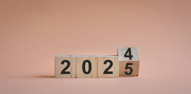 istock From 2024 to2025. New year. 2160544241