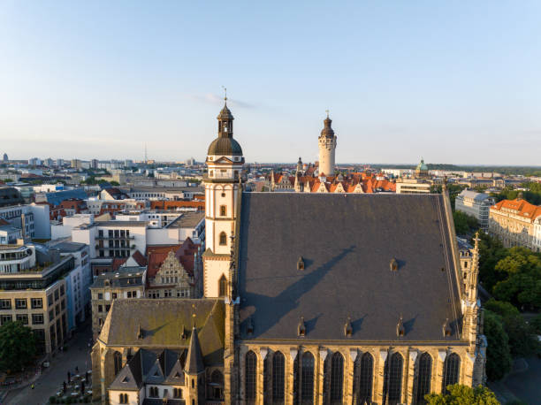Leipzig in Saxony at Summer | German City
