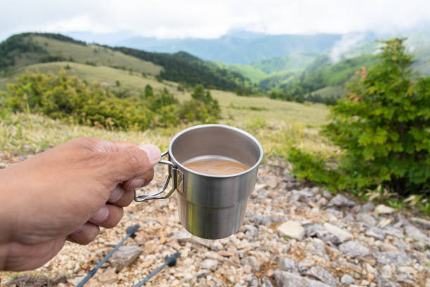 istock Delicious coffee to drink in the mountains 2160557870