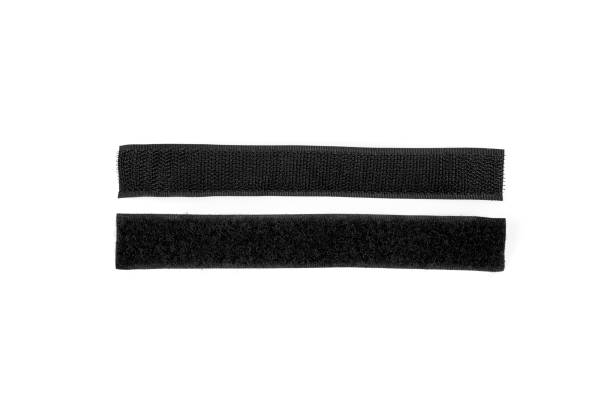 istock Fastener Velcro tape isolated on white, flat lay close up 2160565027