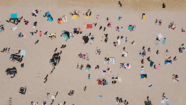 istock The people in the beach aerial 2160565250