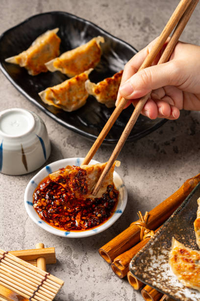 istock Grilled Gyoza 2160566623