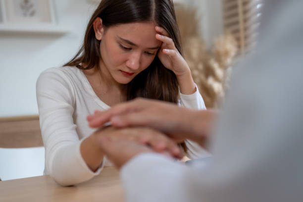 istock Psychologists discuss counseling and treatment for depression. 2160566702