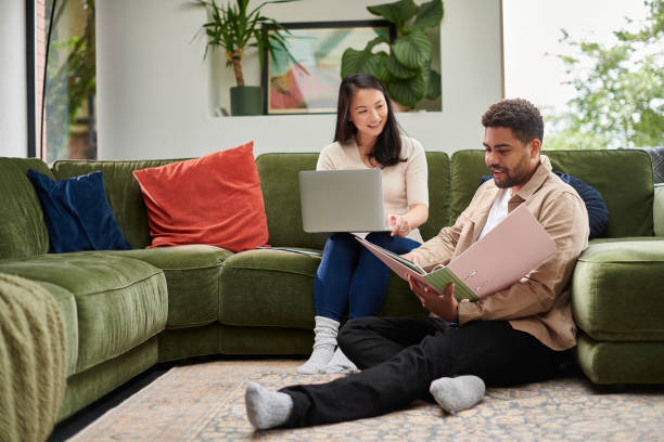 istock young couple sorting the home finances 2160571560