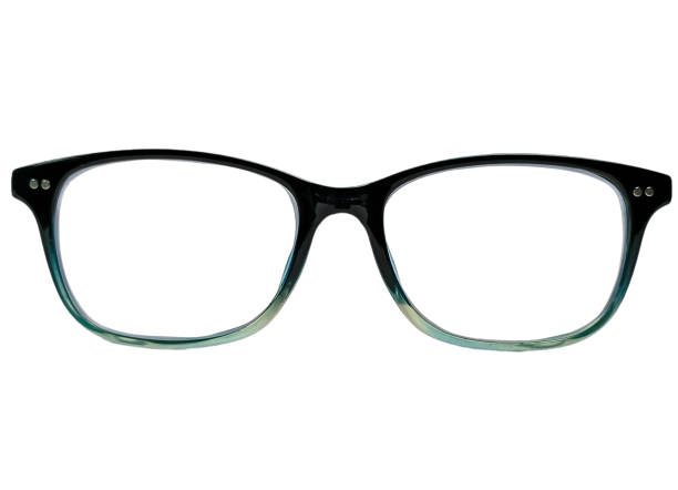 istock Fashionable eyeglasses isolated on a white background 2160573278