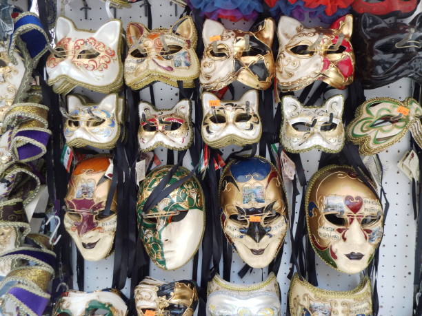 istock Venetian masquerade masks 2160575677