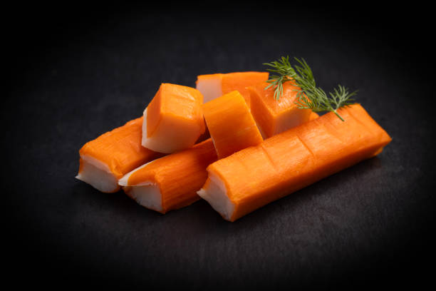 Crab Sticks or Surimi is a paste made from fish or other meat.