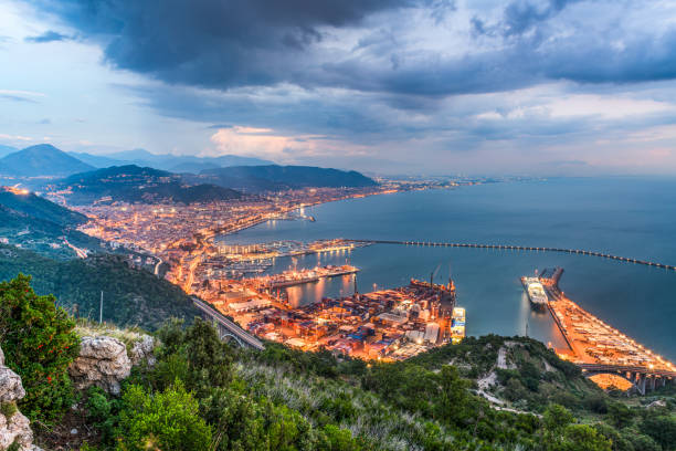 istock Salerno, Italy on the Mediterranean Coast 2160582644