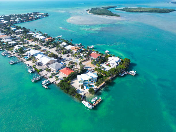 istock Aerial view over the Florida Keys 2160585763