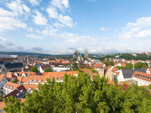 istock Erfurt Cathedral in Thuringia in Germany 2160586258