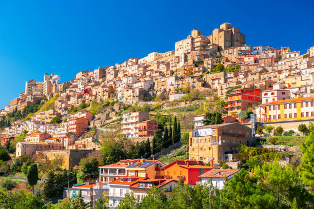 istock Troina, Sicily, Italy Hilltop Town 2160586785
