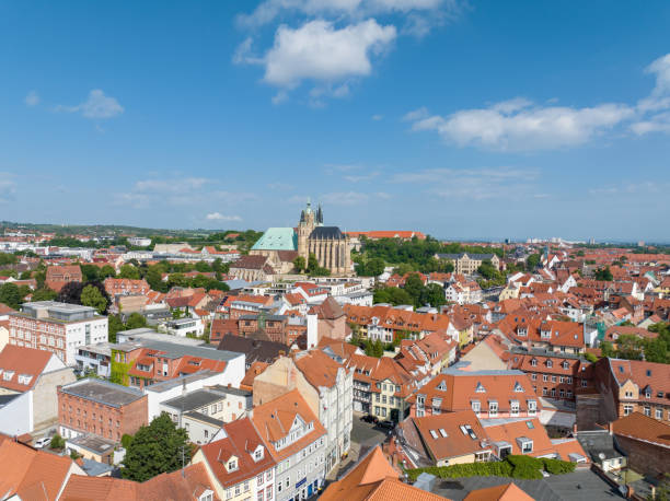 istock Erfurt Cathedral in Thuringia in Germany 2160588450