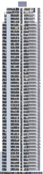 istock Facade view of moden building - skyscraper 2160590066