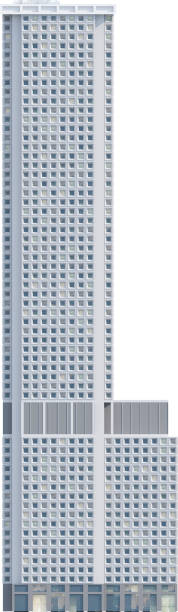 istock Facade view of moden building - skyscraper 2160593358