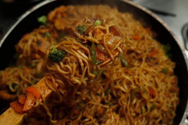istock asian food with vegetables at home 2160597075