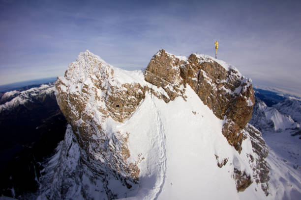 istock Zugspitze, highest mountain in Bavaria in Germany 2160597655
