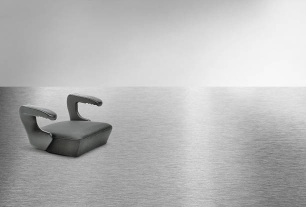 istock Car booster seat on a metal background 2160597978