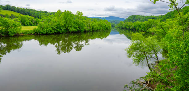 James River in Virginia along the Blue Ridge Parkway
