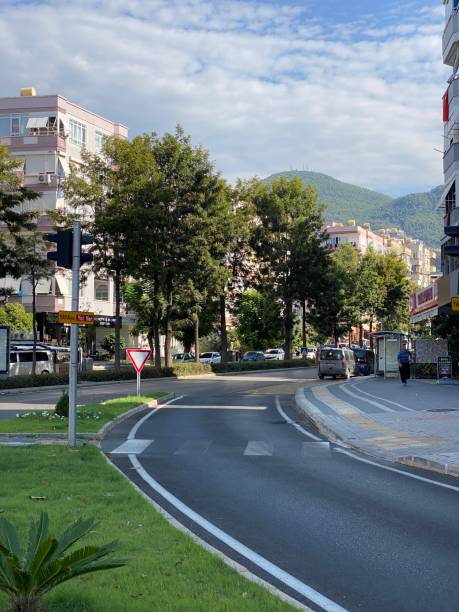 istock Street Photo And Cloudy Day 2160601474