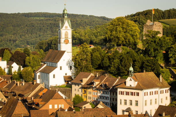 istock Laufenburg in late summer in Germany and Switzerland 2160604183