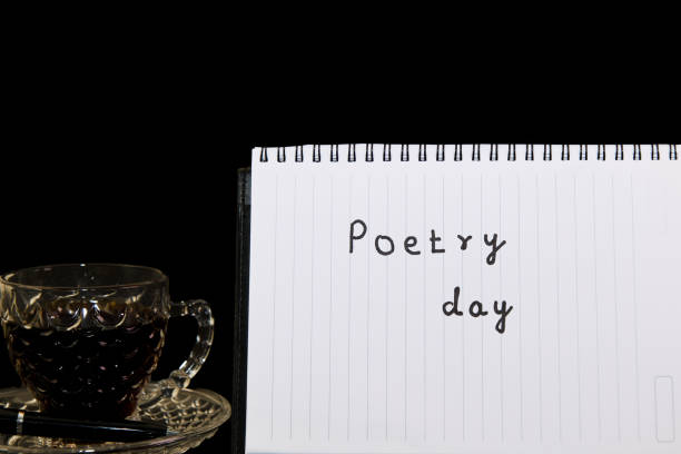 istock Poetry Day Celebration With Coffee And Notebook 2160605829