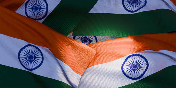 istock Happy independence day India greetings. 3d render. 2160608964
