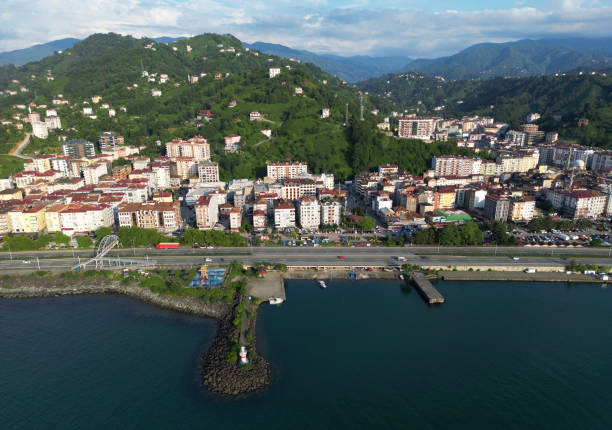 A view from Cayeli Town in Rize, Turkey
