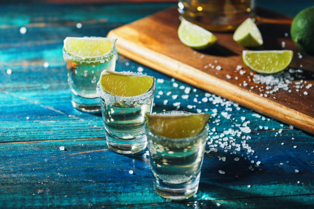 istock Tequila Shots with Salt and Lime 2160623976