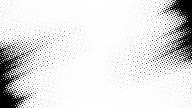 stockillustraties, clipart, cartoons en iconen met abstract vector halftone tilted background with grainy stripes - sport