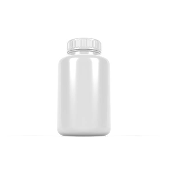 istock Pill bottle isolated on white background. Mockup. Blank. 2160627435