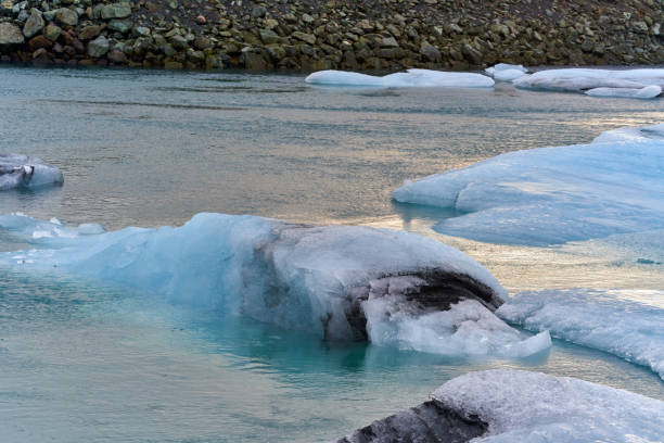 Jokulsarlon Lagoon Icebergs in Iceland