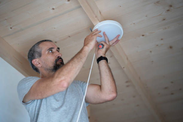 istock Smart Home. Energy Saving Home Upgrade. Lamps Change. 2160645838