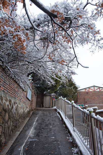 istock Snow Day Morning in Seoul 2160649076