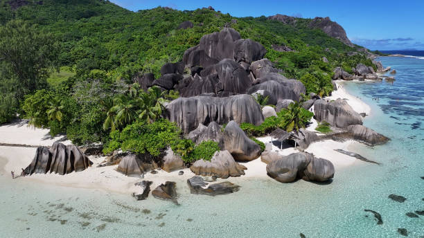 istock Anse Source D Argent Beach At La Digue Island In Victoria Seychelles. 2160651729