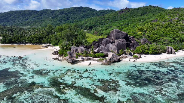 istock Anse Source D Argent Beach At La Digue Island In Victoria Seychelles. 2160651776